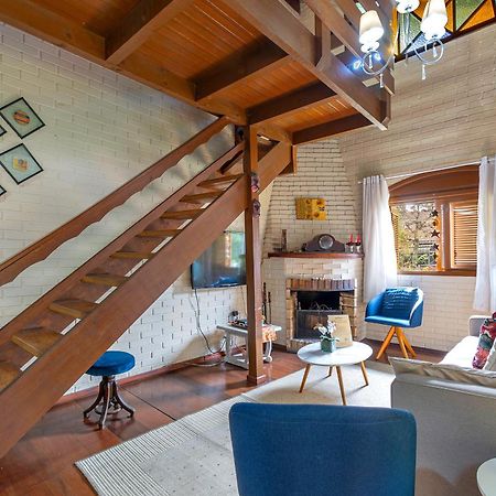 Linda Casa 5 Quartos No Lago Negro Villa Gramado Kültér fotó